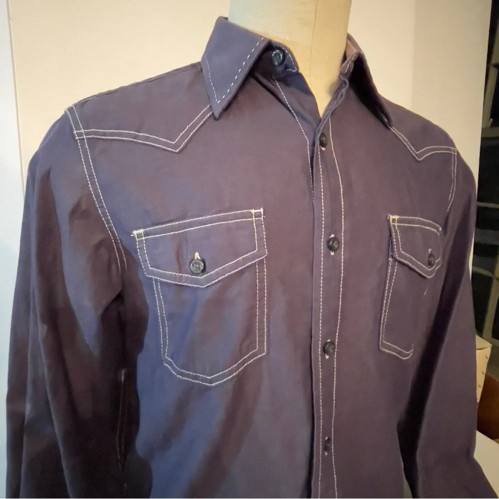 J. Campbell Los Angeles Y2K Western Button Shirt – Size Small 
Lightweight Rodeo - Picture 2 of 13